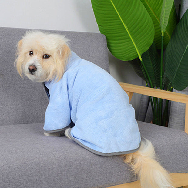Quick-drying Pet Absorbent Towel Bathrobe Microfiber Absorbent
