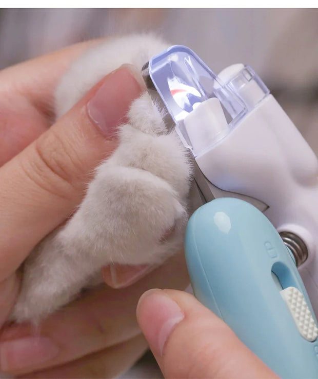 Pet Nail Clippers LED Electric Light