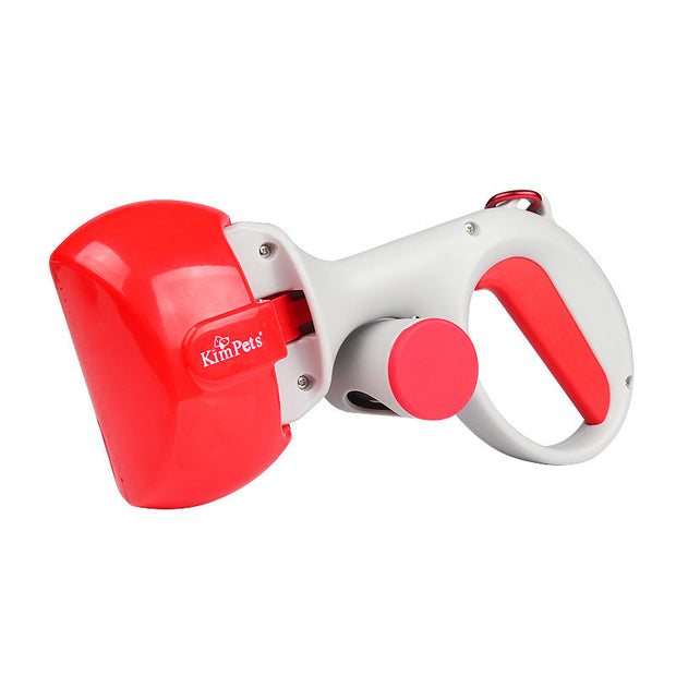 Portable Toilet Scooper With Poop Bag Holder