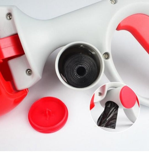 Portable Toilet Scooper With Poop Bag Holder