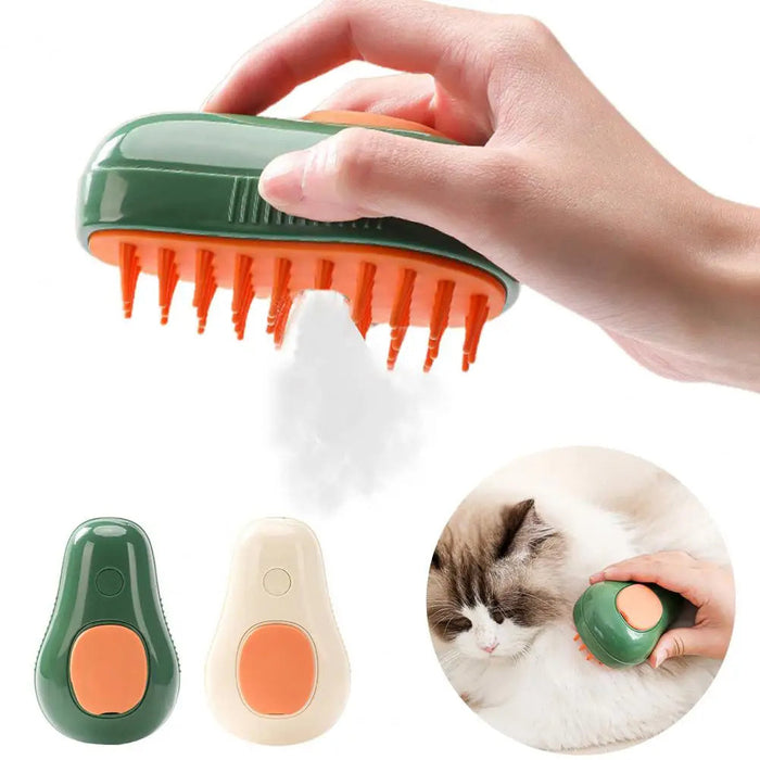 Steamy Cat Dog Grooming Brush