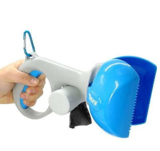 Portable Toilet Scooper With Poop Bag Holder