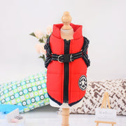 Waterproof Dog Clothes Winter With Harness