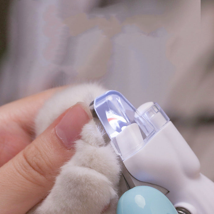 Pet Nail Clippers LED Electric Light
