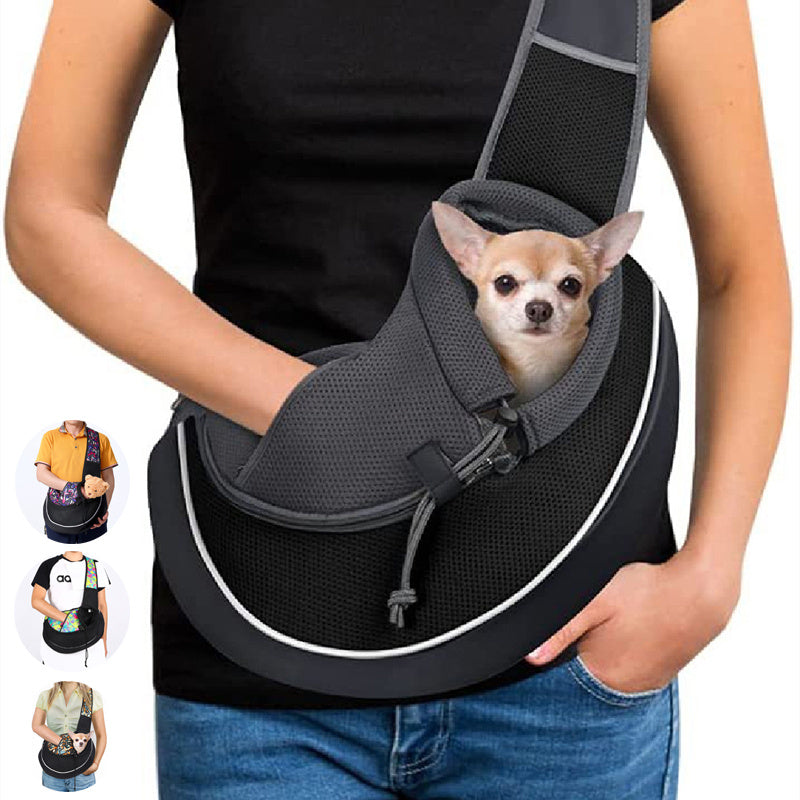 Carrying Pet Outdoor Crossbody Bag For Dogs Cats