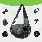 Carrying Pet Outdoor Crossbody Bag For Dogs Cats