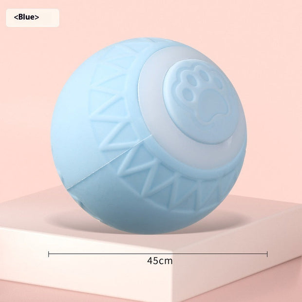 Automatic Moving Bouncing Rolling Ball Smart Cat Toy 