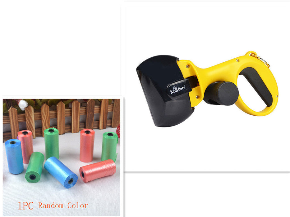 Portable Toilet Scooper With Poop Bag Holder