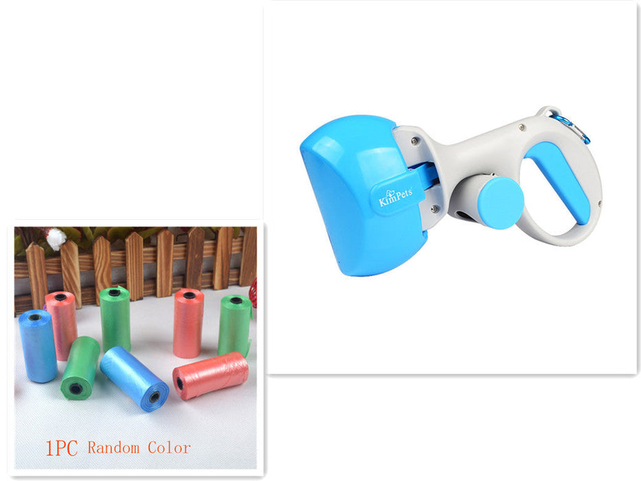 Portable Toilet Scooper With Poop Bag Holder