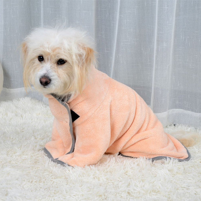 Quick-drying Pet Absorbent Towel Bathrobe Microfiber Absorbent