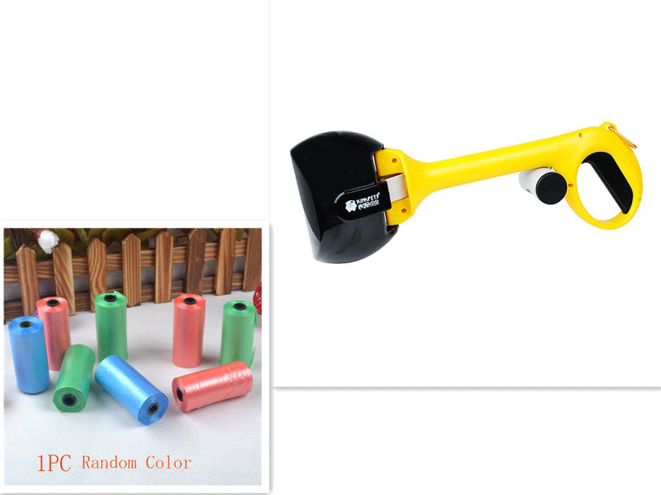 Portable Toilet Scooper With Poop Bag Holder